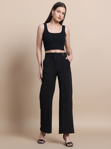 Clevion Women’s Cotton Formal & Casual Trousers