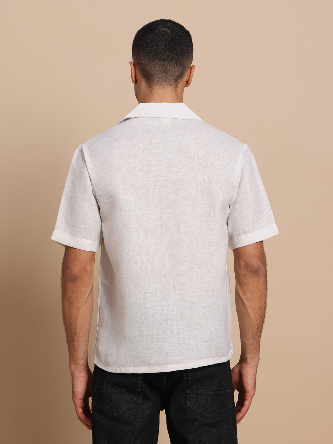 Men’s Cuban Collar Print Shirts